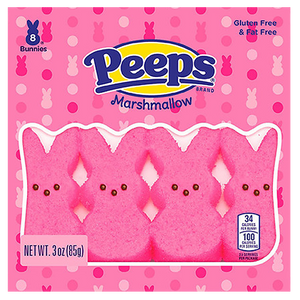 All City Candy Peeps Pink Marshmallow Bunnies Just Born Inc. For fresh candy and great service, visit www.allcitycandy.com