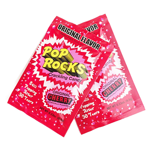 All City Candy Pop Rocks Cherry Popping Candy - .33-oz. Package Novelty Pop Rocks (Zeta Espacial SA) 1 Package For fresh candy and great service, visit www.allcitycandy.com