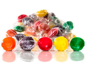 Primrose Sugar Free Assorted Fruit Buttons - Bulk Bags - For fresh candy and great service, visit www.allcitycandy.com