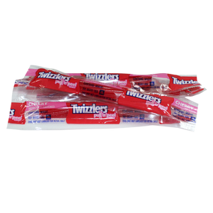 For fresh candy and great service, visit www.allcitycandy.com - Twizzler Pull N Peel Cherry Snack Size 2 lb. Bulk Bag