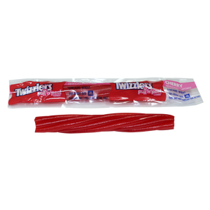 For fresh candy and great service, visit www.allcitycandy.com - Twizzler Pull N Peel Cherry Snack Size 2 lb. Bulk Bag