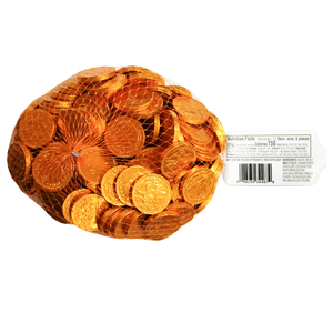 For fresh candy and great service, visit www.allcitycandy.com - Fort Knox Copper Foil Milk Chocolate Coins - 1 Lb. Bag