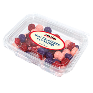 Premium Belgian Chocolate Chocolate Filled Raspberry Hard Candy Collection 1 lb. Tub - For fresh candy and great service, visit www.allcitycandy.com