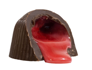 Waggoner Wrapped Dark Chocolate Raspberry Cream 1 lb. Box - For fresh candy and great service, visit www.allcitycandy.com