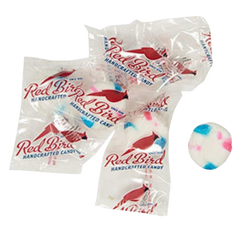 Running Sun Protection Red Bird Soft Peppermint Candy - 20 Lb Bulk Bag Of Individually Wrapped Mints Peppermint Treats