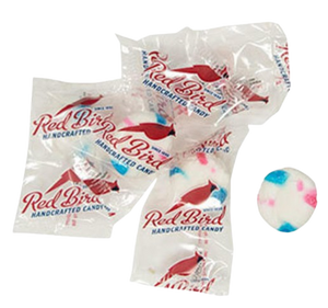 Red Bird Cotton Candy Puffs 3 lb Bulk Bag - For fresh candy and great service, visit www.allcitycandy.com