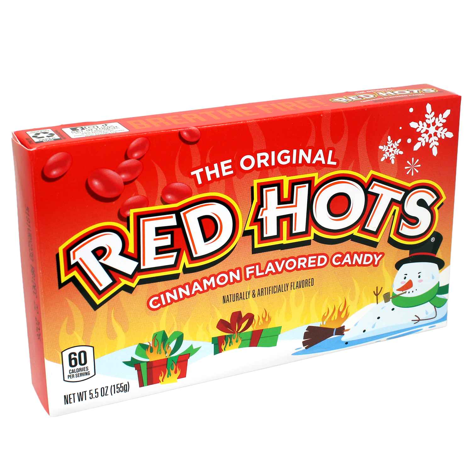 Red Hots Original Cinnamon Candy - 5.5-oz. Theater Box - All City Candy