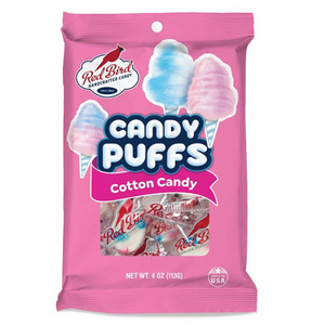 All City Candy Piedmont Cotton Candy Puffs Peg Bag 4 oz. Piedmont Candy Company For fresh candy and great service, visit www.allcitycandy.com