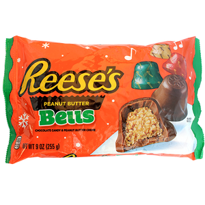 Reese's Holiday Peanut Butter Bells 9 oz. Bag - Visit www.allcitycandy.com for great candy, service and delicious treats!