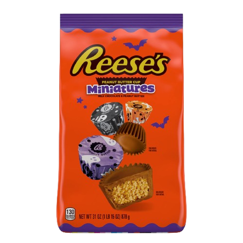 Reese's Halloween Peanut Butter Miniatures 31 oz. Bag