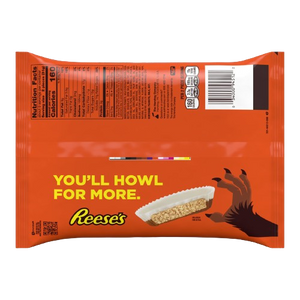 Reese's Werewolf Tracks Peanut Butter Cups Snack Size 9.35 oz. Bag