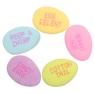 Rito Easter Conversation Eggs - Bulk Bags - Visit www.allcitycandy.com for great candy, service and delicious treats.