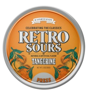 Iconic Retro Sours Tangerine - For fresh candy and great service, visit www.allcitycandy.com