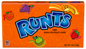 All City Candy Runts Candy - 5-oz. Theater Box Theater Boxes Ferrara Candy Company For fresh candy and great service, visit www.allcitycandy.com