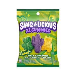 Shaq-a-licious Sour Gummmies 6.2 oz. Bag