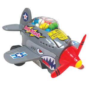 Kidsmania Shark Attack Candy Filled Plane 3.0 oz. - For Fresh Candy and Great Customer Service, Visit www.allcitycandy.com