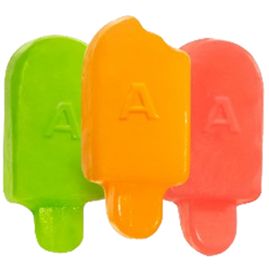 Albanese Sherbet Ice Pops Gummi Candy - Visit www.allcitycandy.com for fresh candy and great service.