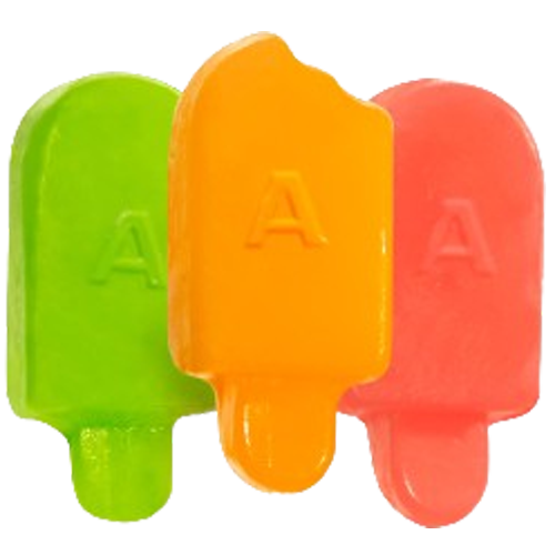 Albanese Sherbet Ice Pops Gummi Candy - Visit www.allcitycandy.com for fresh candy and great service.