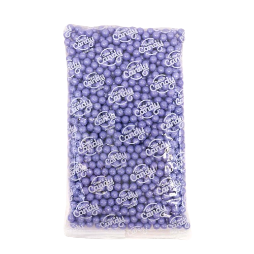 Shimmer Lavender Sixlets Chocolate Candies 2 LB Bulk Bag All City Candy