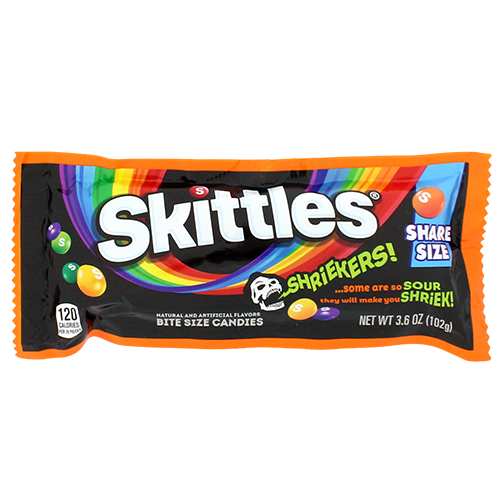 Skittles Halloween Shriekers! Share Size 3.6 oz.