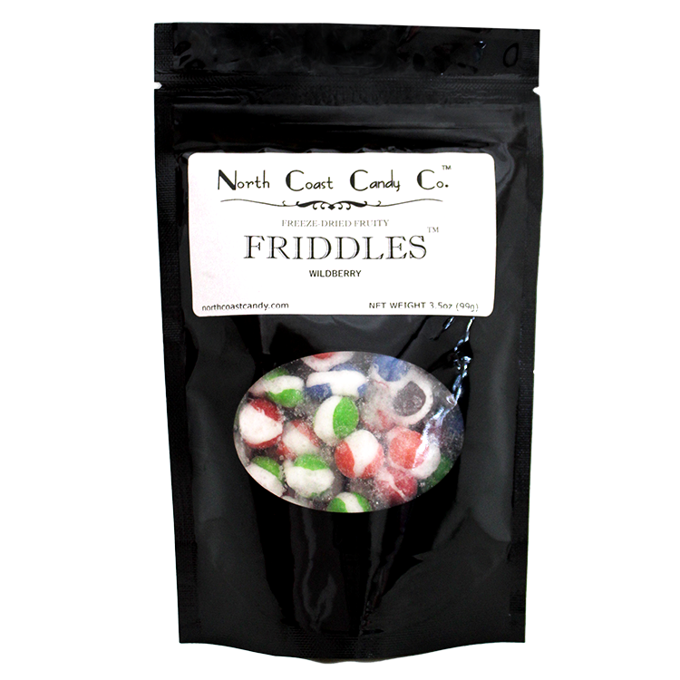 For fresh candy and great service, visit www.allcitycandy.com - Friddles Freeze-Dried Wild Berry Fruit Chews 3.5 oz. Bag