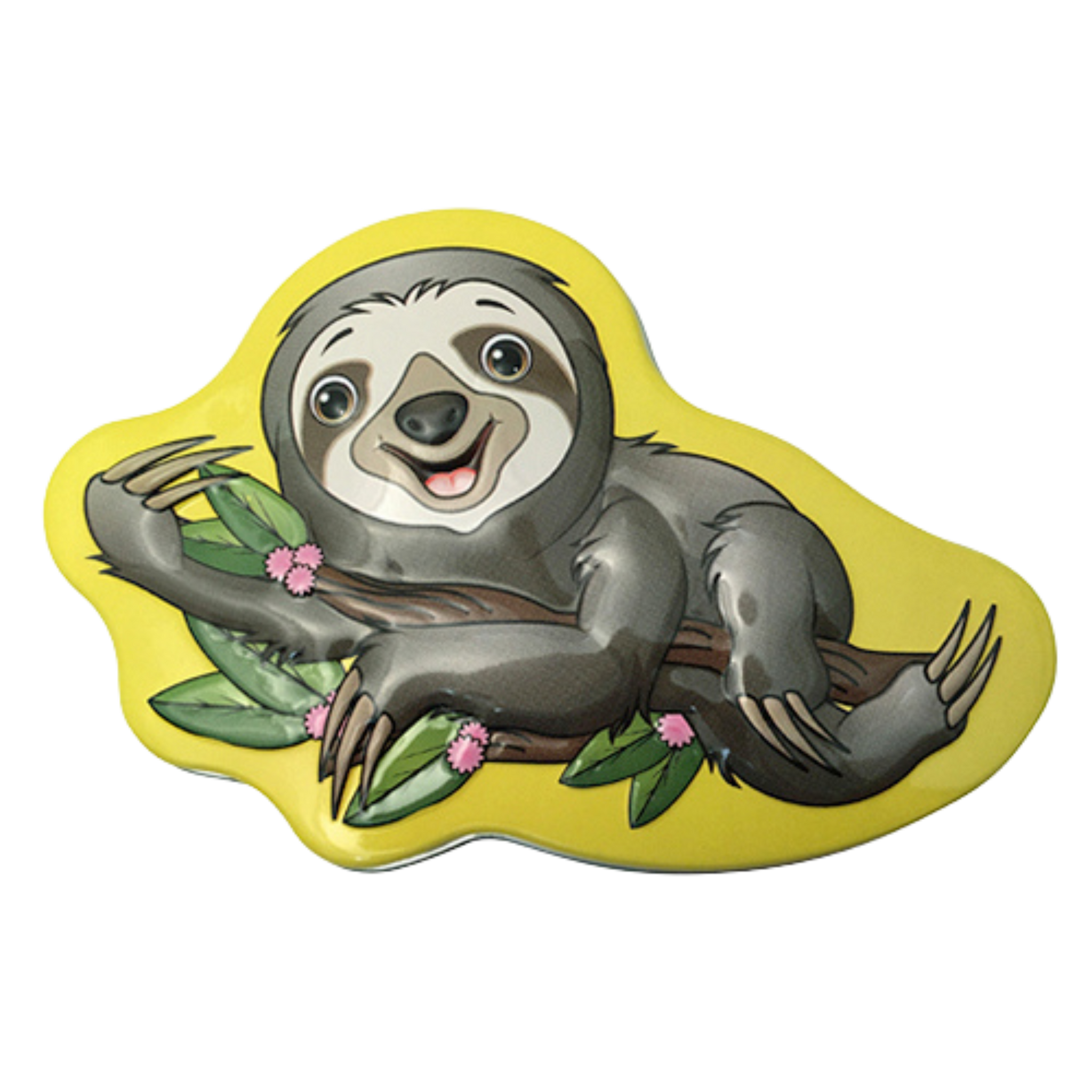 All City Candy Sloth Is My Spirit Animal Strawberry Candies - 1-oz. 1 Tin Novelty Boston America For fresh candy and great service, visit www.allcitycandy.com