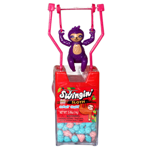 Kidsmania Swingin Sloth Chewy Candy 0.49 oz. - For fresh candy and great service, visit www.allcitycandy.com