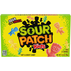 Sour Patch Kids Soft & Chewy Candy - 3.5 oz. Theater Box - All