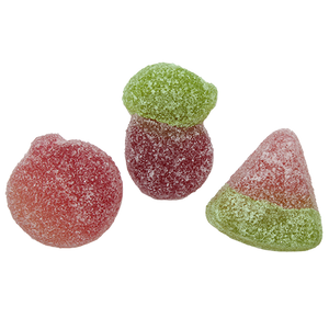Realfruit Sour Bursts 1 lb. Bulk Bag - Visit www.allcitycandy.com for great candy, service and delicious treats.