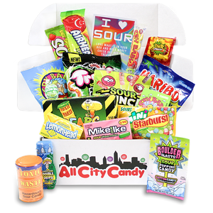 I ❤️ Sour Assortment Box - For fresh candy and great service, visit www.allcitycandy.com