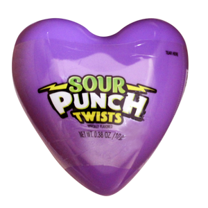 For fresh candy and great service, visit www.allcitycandy.com - Valentine Hearts w/ Airhead, Mike and Ike or Sour Punch Twists - .38-oz.