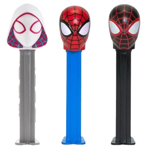 All City Candy PEZ- Spiderman Assortment - Blister Pack For fresh candy and great service, visit www.allcitycandy.com