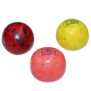 Dubble Bubble Splat Gum Balls 3 lb. Bulk Bag - For fresh candy and great service, visit www.allcitycandy.com