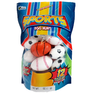 Smarties Sports Egg Hunt 12 Count 1.9 oz. Bag - Visit www.allcitycandy.com for great candy, service and delicious treats.