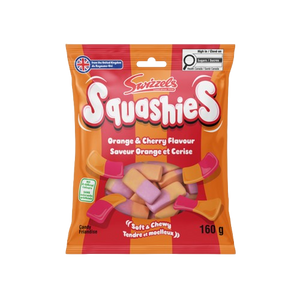 Swizzels Squashies Orange & Cherry 160 g Bag