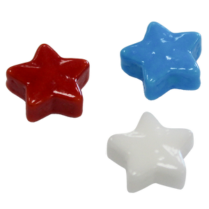 Red White and Blue Mixed Stars Pressed Candy 3 lb. Bag - For fresh candy and great service, visit www.allcitycandy.com