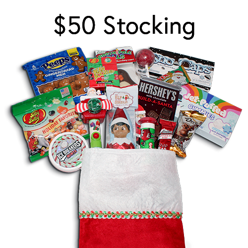 For fresh candy and great service, visit www.allcitycandy.com - Custom Christmas Stocking