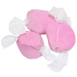 Strawberry Salt Water Taffy - Bulk Bags - Visit www.allcitycandy.com for great candy, service and delicious treats.