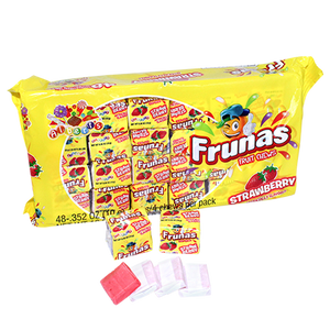 All City Candy Frunas Strawberry Fruit Chews - Pack of 48 Chewy Albert's Candy Default Title For fresh candy and great service, visit www.allcitycandy.com