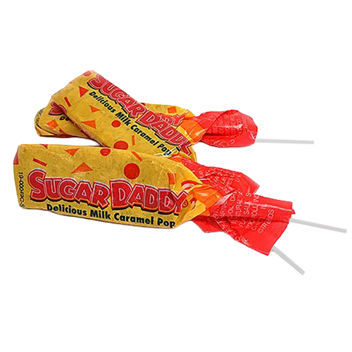 All City Candy Sugar Daddy Milk Caramel Pops - 3 LB Bulk Bag Bulk Wrapped Charms Candy (Tootsie) For fresh candy and great service, visit www.allcitycandy.com