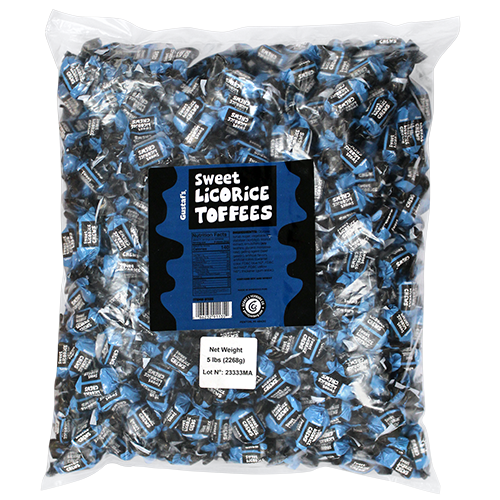 Gustaf's Sweet Licorice Toffee - Bulk Bags - All City Candy