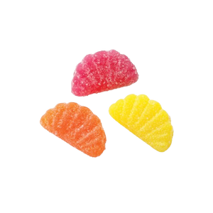 Sweets Non-GMO Assorted Fruit Slices 5 lb. Bulk Bag - For fresh candy and great service, visit www.allcitycandy.com