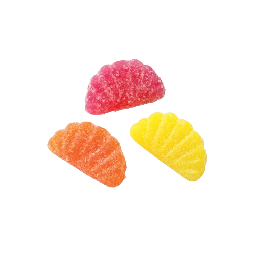 Sweets Non-GMO Assorted Fruit Slices 5 lb. Bulk Bag - For fresh candy and great service, visit www.allcitycandy.com