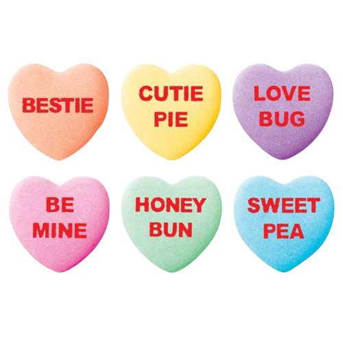 Spangler Original Sweethearts Candies Bag - All City Candy