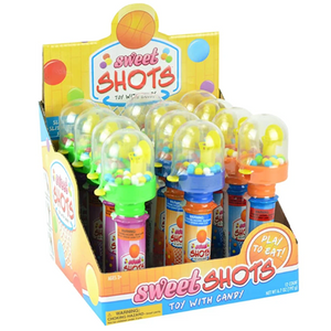 Koko's Sweet Shots Basketball Toy with Candy 0.56oz. - Visit www.allcitycandy.com for great candy, service and delicious treats.
