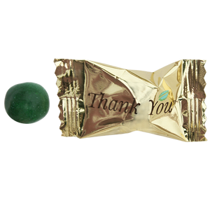 Hospitality Mints Wrapped Chocolate Buttermints Gold Wrapper 110 Count Bag - Visit www.allcitycandy.com for great candy, service and delicious treats.