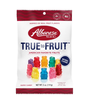 Albanese True to Fruit Gummi Bears
