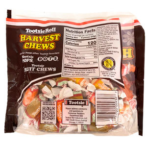 All City Candy Tootsie Roll Harvest Chews 11.5 oz. Bag- For fresh candy and great service, visit www.allcitycandy.com