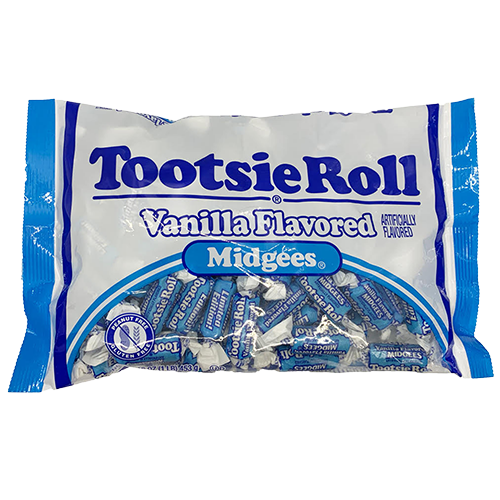 Tootsie Roll Limited Edition Vanilla Flavored Midgees - 16-oz. Bag