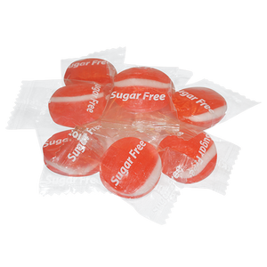 Atkinson Sugar Free Tropical Fruit Button 2 lb. Bulk Bag - Visit www.allcitycandy.com for great candy, service and delicious treats.
